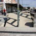 Imatge de l'estció de tren de Tortosa.