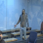 Captura de pantalla de la senyal institucional del segon principal acusat al judici del 17-A, Driss Oukabir, durant la declaració a l'Audiència Nacional, el 10 de novembre del 2020.