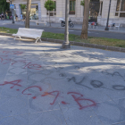 Apareixen més actes vandàlics a la Rambla Nova de Tarragona