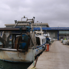 Embarcacions de la Confraria de Pescadors de Tarragona amarrades al port en el segon dia de vaga.