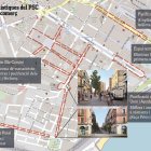 Propostes urbanístiques del PSC per potenciar el comerç.