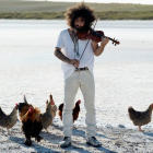 Imagen promocional del violinista libanès, Ara Malikian.