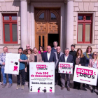 Imatge de la presentació de la campanya dels Bons a Reus.