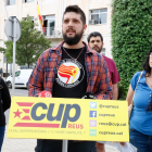 Arnau Martí, número dos de la candidatura de la CUP Reus, será juzgado por las protestas de la sentencia del proceso.
