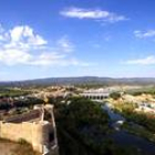 Panoràmica de Flix, on s'ha restringit l'ús de l'aigua d'aixeta.