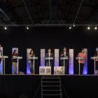 Los candidatos a la alcaldía de Tarragona durante el debate coorganizado por Diari Més y TAC12.