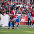La tripleta Fernández da la victoria al Nàstic y el billete a la Copa del Rey (3-0)