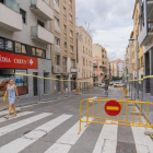 Aquest dijous s'han tancat els carrers per tal de començar les obres de pacificació.