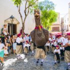 Los aniversarios de los gigantes y la Virgilia y los conciertos marcan Santa Rosalia.