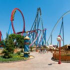 Imagen de archivo del parque de atracciones PortAventura.