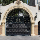 Imatge de l'ambaixada d'Iran a Madrid.