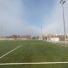 Imatge del camp de futbol municipal.