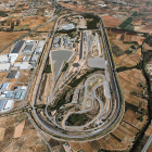 Pla general aeri de les instal·lacions d'Applus Idiada, a Santa Oliva.