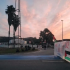 Imatge d'una de les protestes als ports de Catalunya.