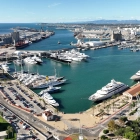 Vista aèria del Port de Tarragona.