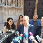 Mònica Sales i Jordi Turull han presentat a Tarragona les propostes en matèria de llengua i cultura.