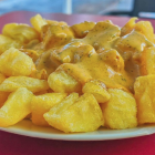 Imagen de las patatas bravas del bar Paraíso de Bonavista.