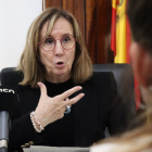 La fiscal en cap de l'Audiència Provincial de Tarragona, María José Osuna, en una entrevista amb l'ACN.