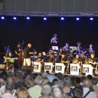 La Sant Andreu Jazz Band durant la seva actuació.