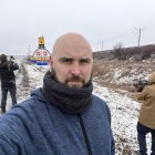 Pablo González a l'entrada del Donbass.