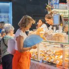 El Mercat Central de Tarragona, durant una jornada de calor d’aquest mateix estiu.