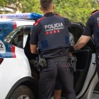 Imatge d'una detenció dels Mossos d'Esquadra