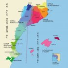 El nou mapa dels dialectes de la llengua catalana.