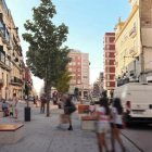 Render que mostra el futur de la Plaça Prim de Tarragona.