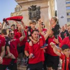 Celebració de l’ascens a Segona RFEF del Reus FC Reddis.