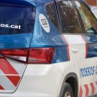 Part posterior i lateral d'un vehicle dels Mossos d'Esquadra