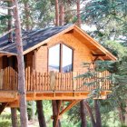 Imagen de una cabaña de El Xalet de Prades.