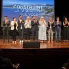 Rubén Viñuales acompanyat pels consellers del PSC.