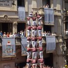 7de9f carregat de la Colla Vella a la plaça del Blat.
