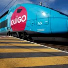 Imagen de un tren Ouigo.