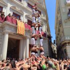 Fotografia del 3 de 7 dels Xiquets de Reus durant la Diada de lluïment de Sant Pere a Reus