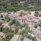 Vista aérea del pueblo naturista de El Fonoll.