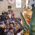 Imatge d’arxiu d’elements del Seguici durant la Processó Solemne de Sant Pere de Reus 2025.