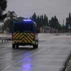 L'N-340 està tallada entra la Ràpita i Amposta en els dos sentits per la presència de bassals d'aigua a la carretera