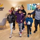 Fotografia d'una de les famílies acollides al Dreams Village per a gaudir de l'oci inclusiu