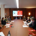 Fotografia de la primera missió inversa del vermut de la Cambra de Comerç de Reus