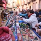 Imagen del mercado artesanal y navideño de Valls.