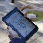 Imatge del nou sistema informàtic per als inspectors.