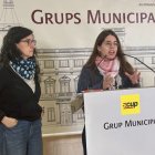 Acte de presentació de les mocions al ple de la CUP.