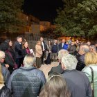 L'alcaldessa de Reus, Sandra Guaita, va estar ahir amb els veïns dels barris beneficiaris