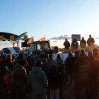 L'assamblea dels pagesos aquesta tarda al tall de bloqueig del Port de Tarragona