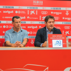 El secretari tècnic Sergi Parés i el president executiu Lluís Fàbregas.