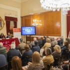 Fotografia de la xerrada de Karina Gibert sobre ètica i intel·ligència artificial a El Círcol.