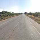 Imatge de l'N-340 al seu pas per Mont-roig del Camp.