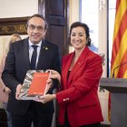 Alícia Romero, consellera d'Economia i Finances de la Generalitat de Catalunya, presenta els pressupostos de la Generalitat 2026.
27.02.2026, Barcelona

foto: Jordi Play