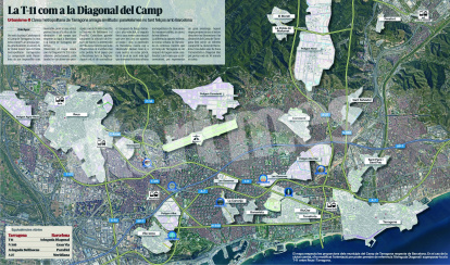 La T-11 como la Diagonal del Camp.